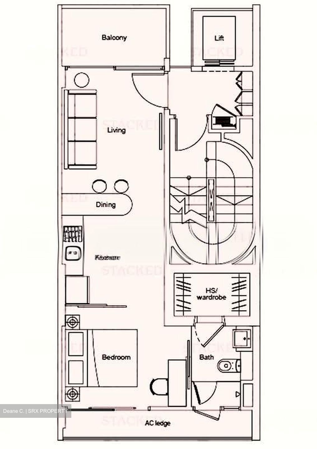 Two8one Studio (D9), Apartment #534812061